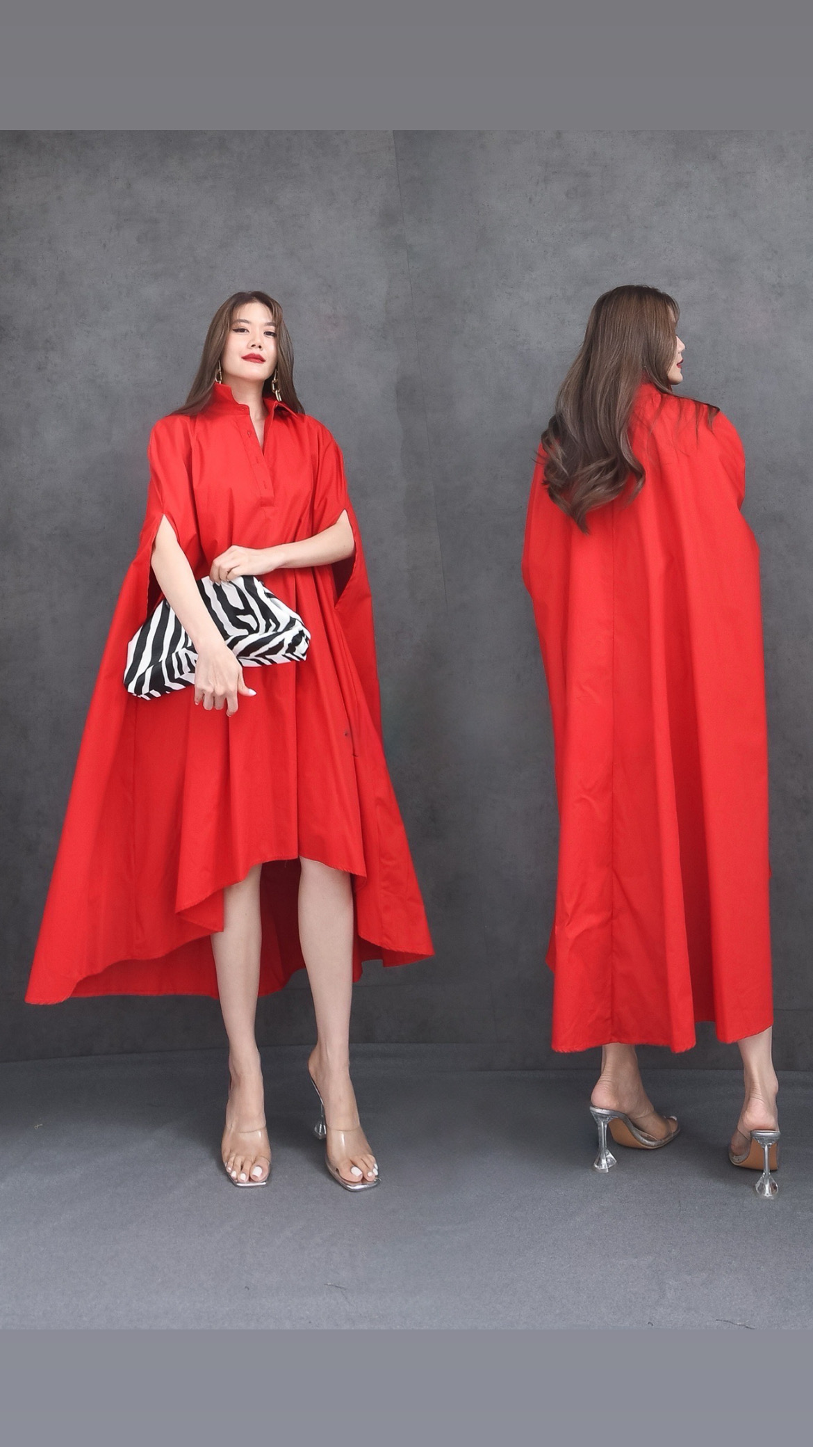 Scarlet Symphony Dress