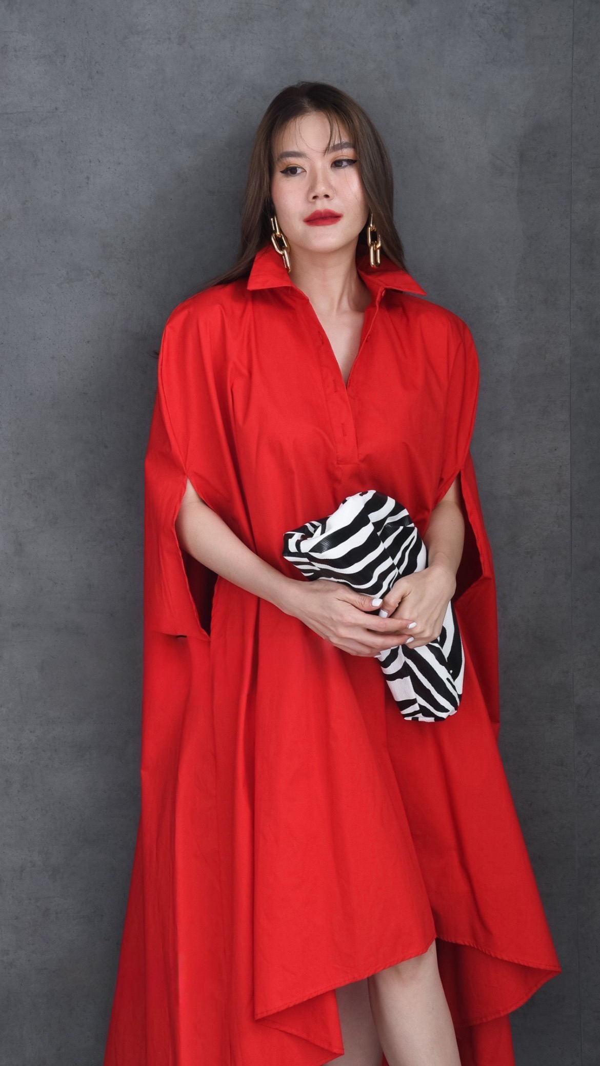 Scarlet Symphony Dress